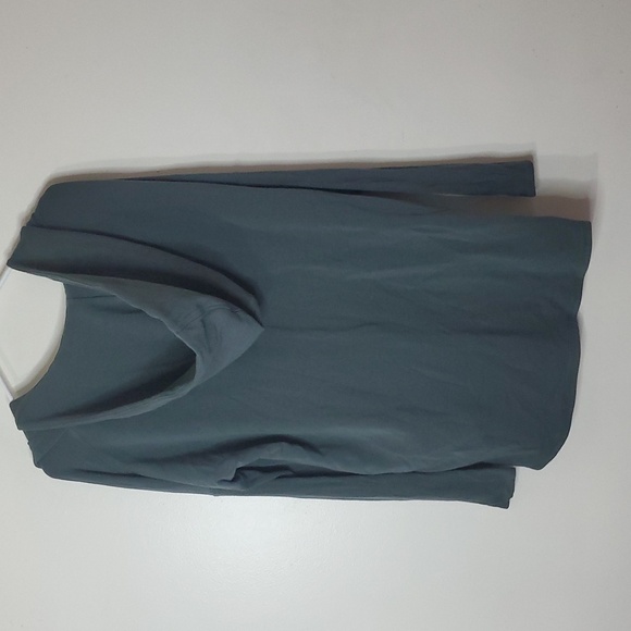 Athleta Purana Wrap Hoodie Bali Green Sage Size Small Soft Stretchy Athleisure - Picture 8 of 12